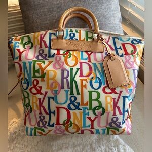 Dooney & Bourke Retro Grafica Tote Bag